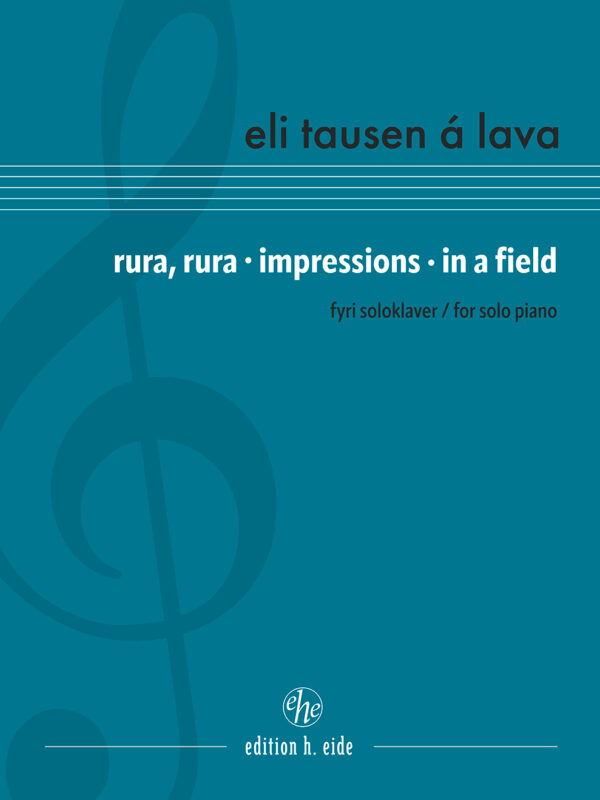 Tausen á Lava: rura, rura • impressions • in a field (printed book)